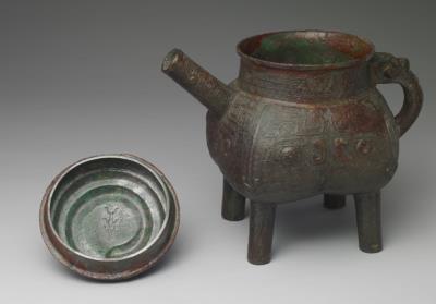 图片[3]-He spouted ewer with Ni emblem, early Western Zhou period, c. 11th-10th century BCE-China Archive